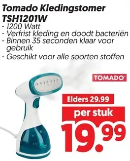 Aanbieding: Kledingstomer TSH1201W