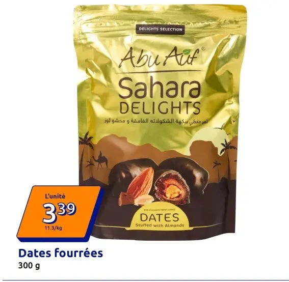 Offre: Dates fourrées