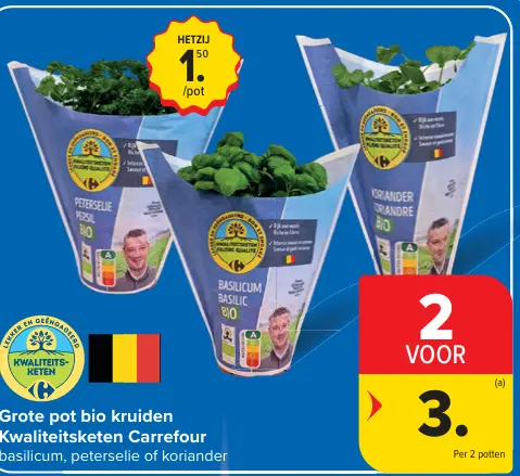 Promotie: Grote pot bio kruiden