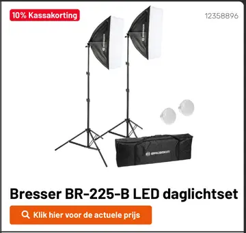 Aanbieding: Bresser BR-225-B LED daglichtset