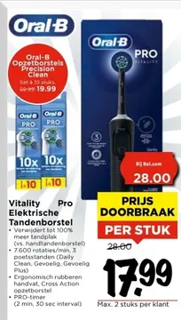 Aanbieding: Vitality Pro Elektrische Tandenborstel
