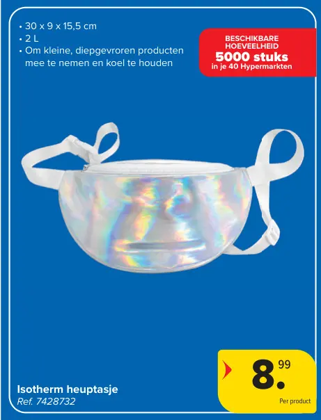 Promotie: Isotherm heuptasje
