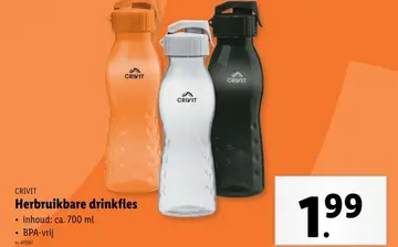 Aanbieding: Herbruikbare drinkfles