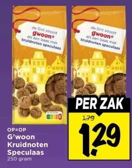 Aanbieding: Kruidnoten Speculaas