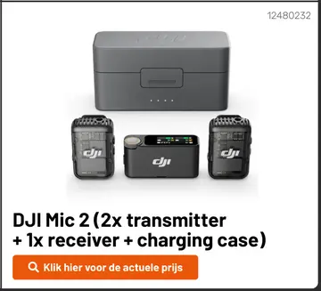 Aanbieding: DJI Mic 2