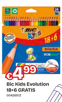 Promotie: Bic Kids Evolution