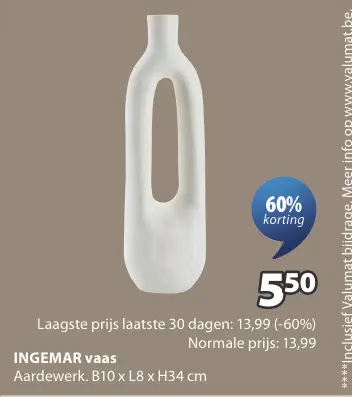 Promotie: INGEMAR vaas