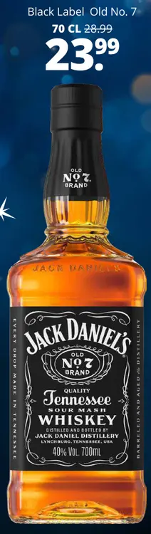 Aanbieding: Black Label Old No. 7