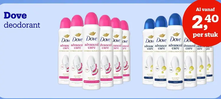 Promotie: Dove deodorant