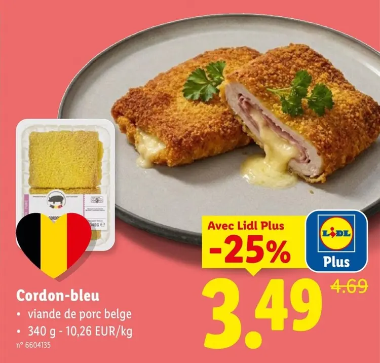 Offre: Cordon-bleu
