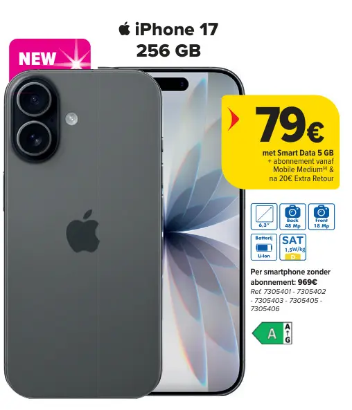 Aanbieding: iPhone 17