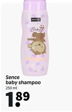 Aanbieding: Sence baby shampoo