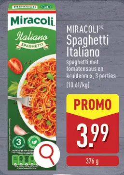 Aanbieding: Miracoli Spaghetti Italiano