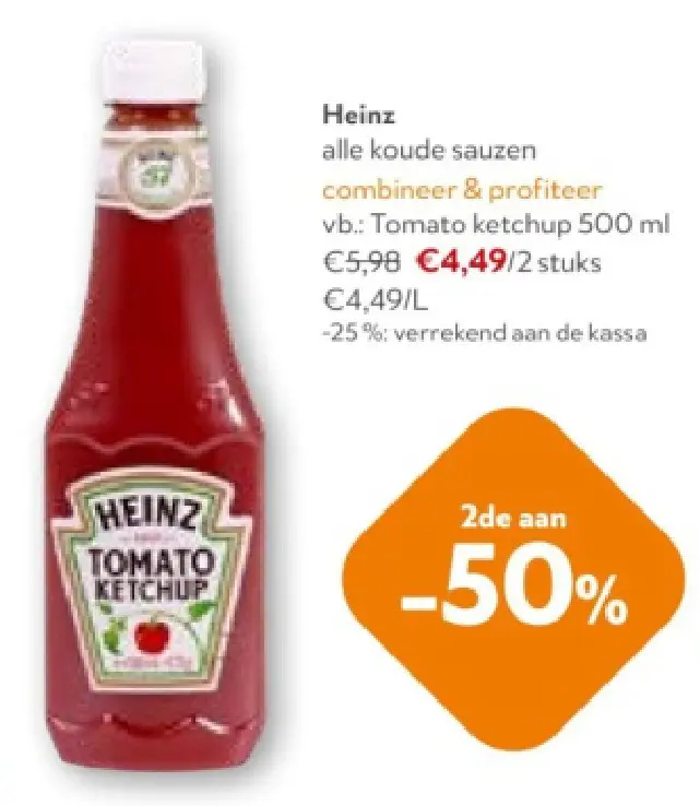 Promotie: Tomato ketchup