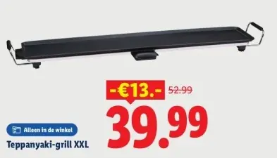 Aanbieding: Teppanyaki-grill XXL