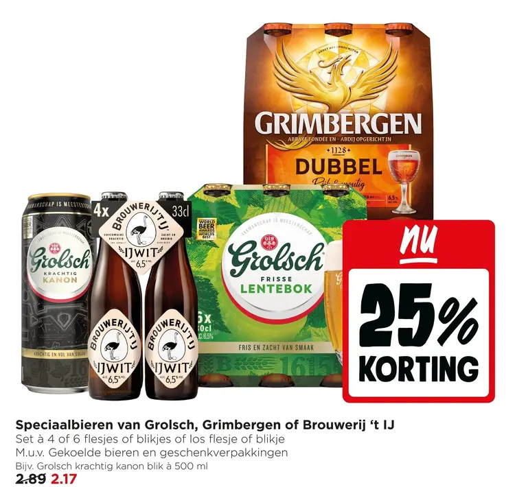 Aanbieding: Speciaalbieren