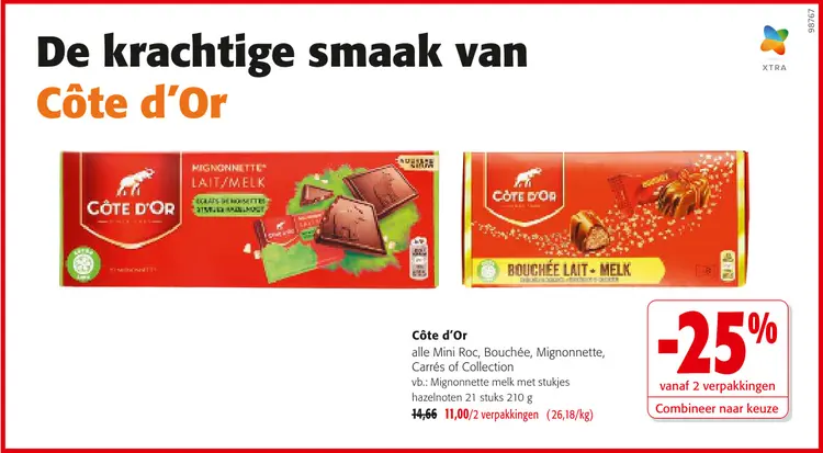 Promotie: Côte d'Or