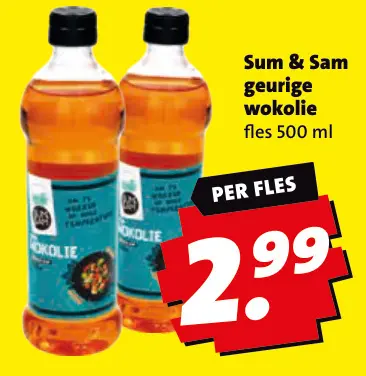 Aanbieding: geurige wokolie