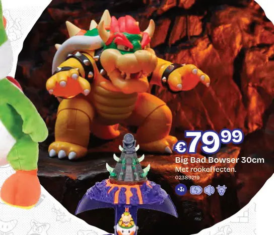 Promotie: Big Bad Bowser 30cm