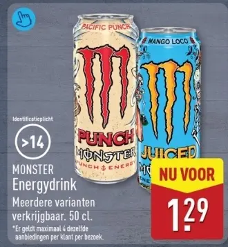 Aanbieding: Monster Energydrink