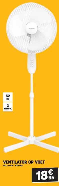 Promotie: Ventilator op voet