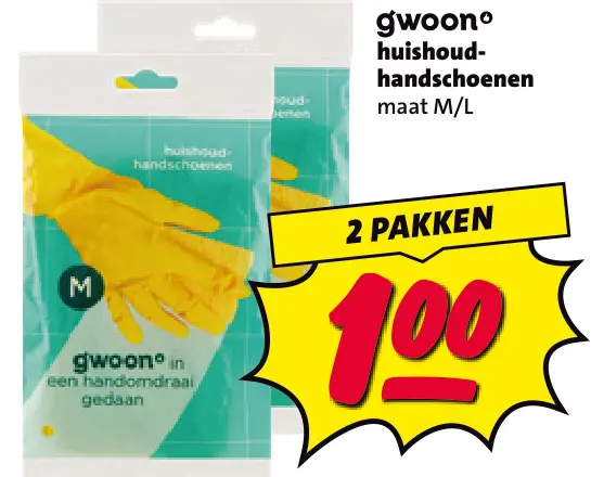 Aanbieding: Huishoudhandschoenen
