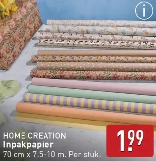 Aanbieding: Inpakpapier