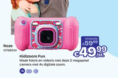 Aanbieding: KidiZoom Fun roze