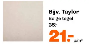 Aanbieding: PVC Taylor