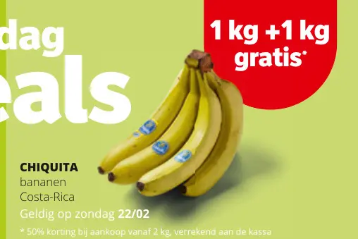 Promotie: Bananen