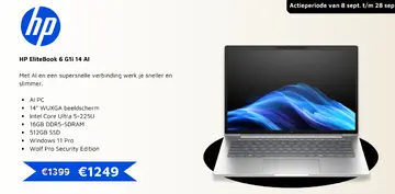Aanbieding: HP EliteBook 6 G1i 14 ΑΙ