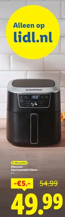 Aanbieding: Smart hetelucht friteuse