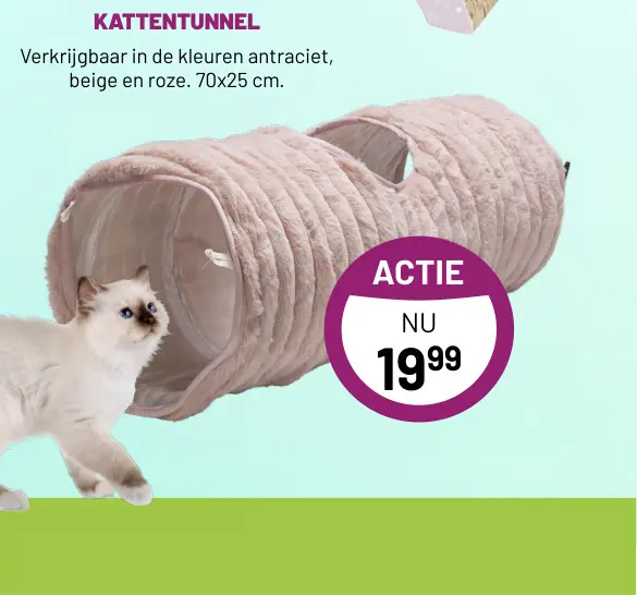 Aanbieding: Kattentunnel