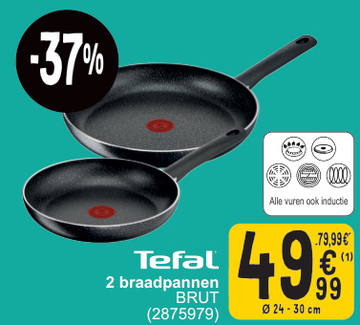 Aanbieding: Tefal 2 braadpannen