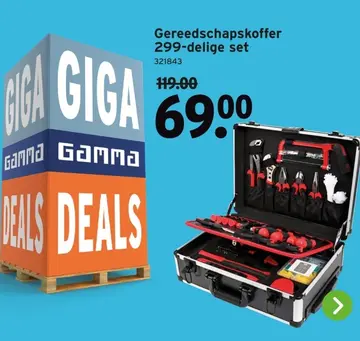 Aanbieding: Gereedschapskoffer