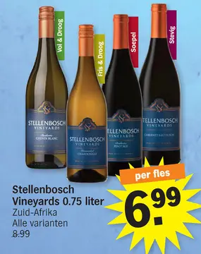 Aanbieding: Stellenbosch Vineyards