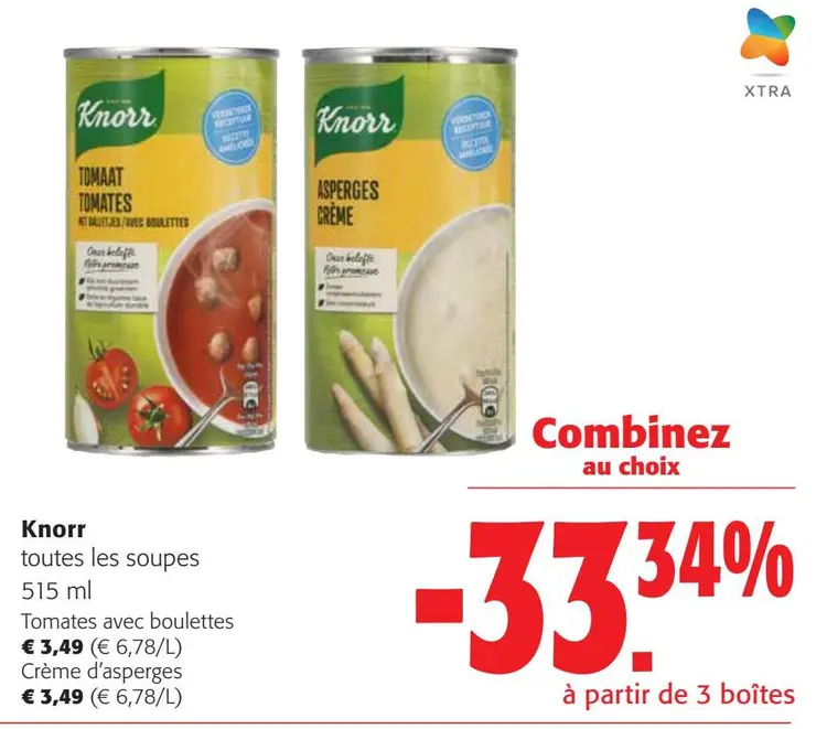 Offre: toutes les soupes