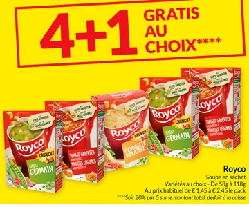Offre: Royco Soupe en sachet