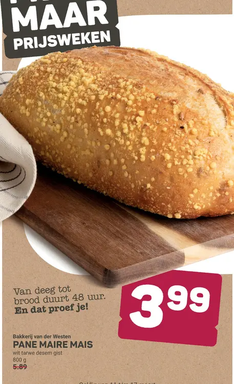 Aanbieding: Pane maire mais