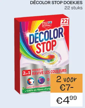 Aanbieding: DÉCOLOR STOP DOEKJES