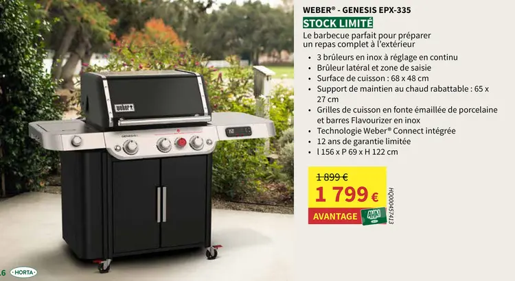 Offre: Genesis epx-335