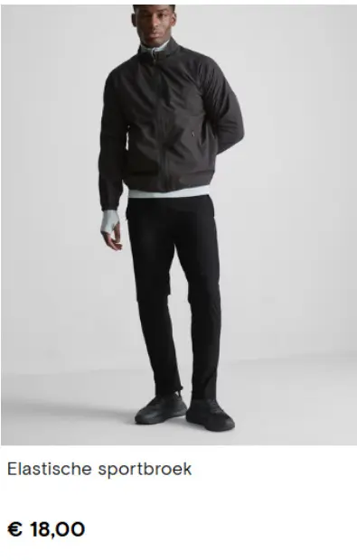 Aanbieding: Elastische sportbroek