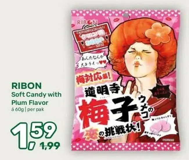 Aanbieding: Soft Candy with Plum Flavor