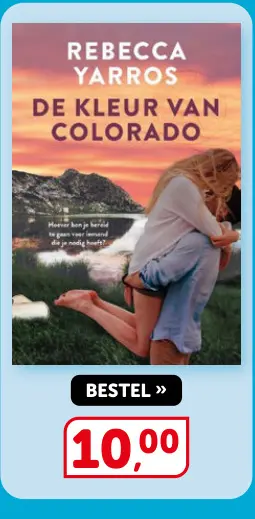 Promotie: Rebecca Yarros - De kleur van colorado