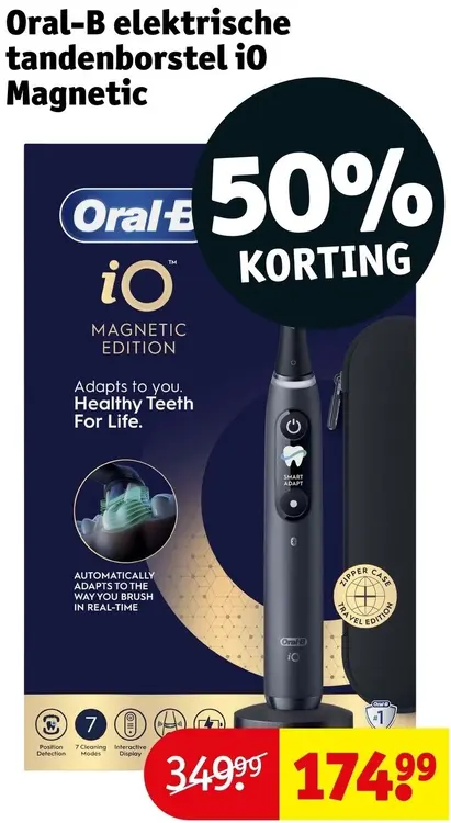 Promotie: Elektrische tandenborstel iO Magnetic