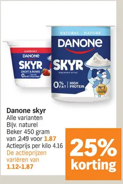 Aanbieding: Danone skyr