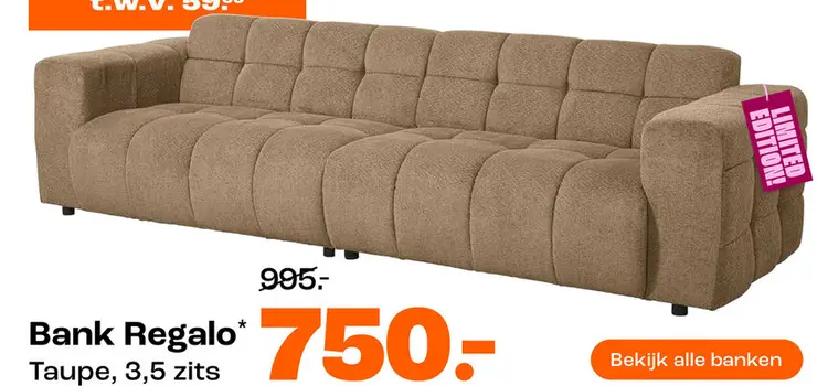 Aanbieding: Bank Regalo