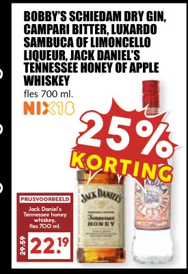 Aanbieding: Sterke dranken