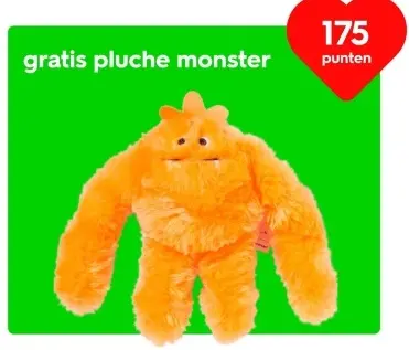 Aanbieding: pluche monster