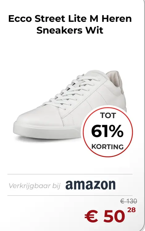 Aanbieding: Street Lite M Heren Sneakers Wit
